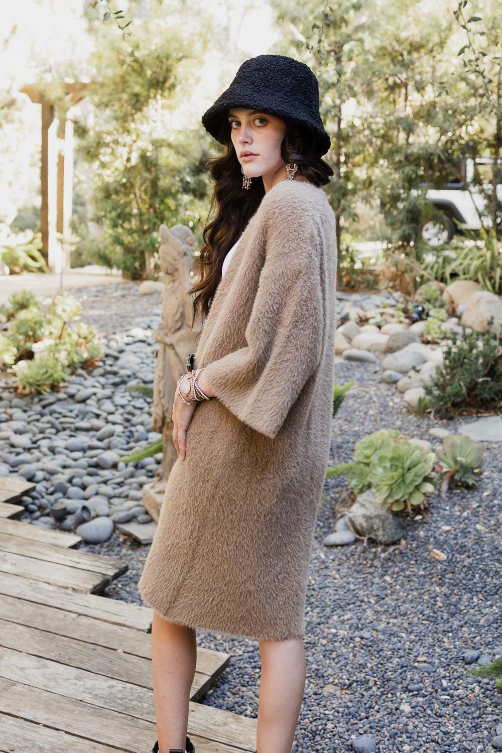 Luxe Knit Cardigan in Taupe