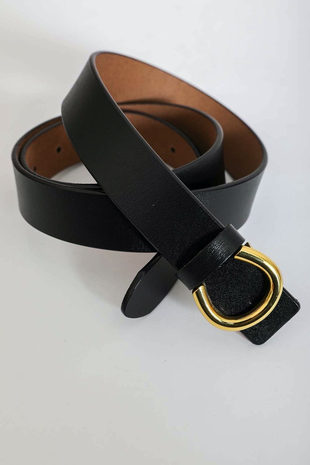 Genuine Leather Horseshoe Belt