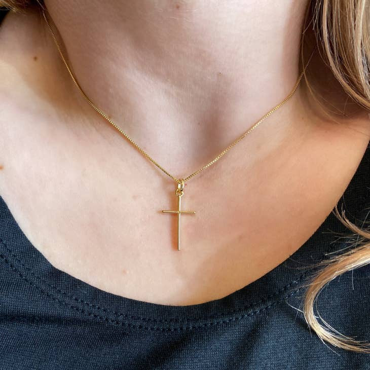 Cross Gold Filled Necklace