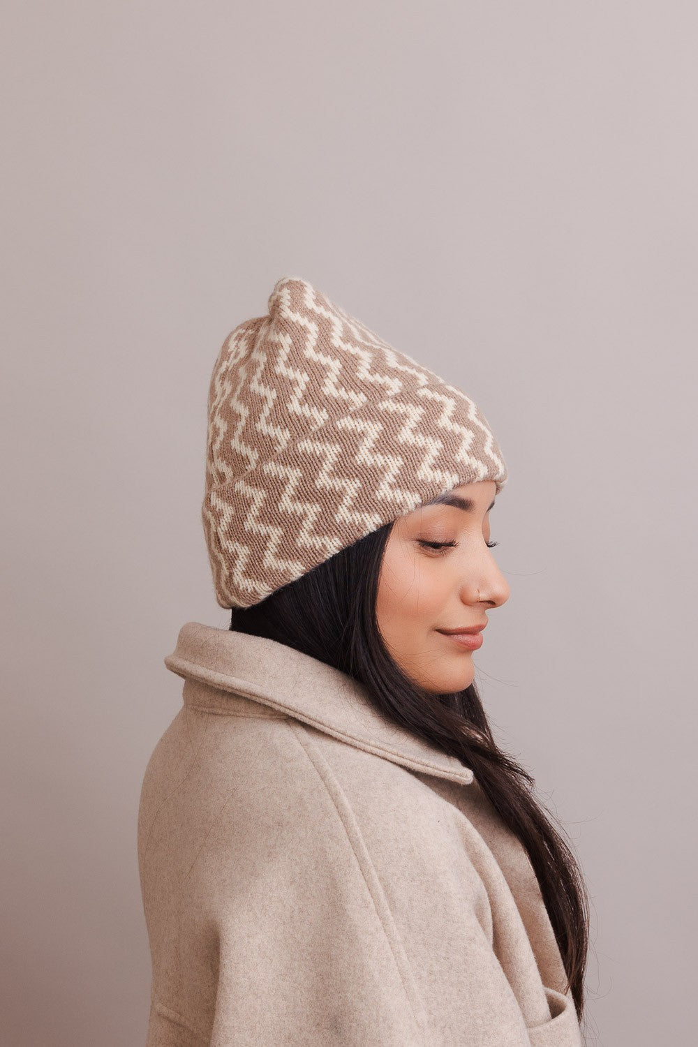 Zig Zag Beanie