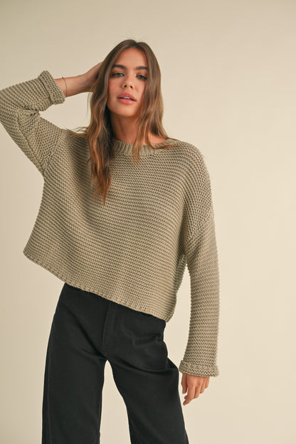 Mocha Knit Sweater