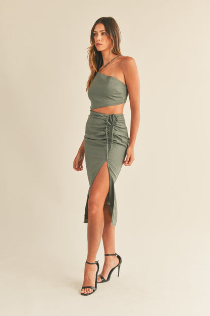 Olivia Dress in Olive