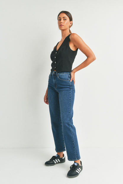 Relaxed Straight Jeans