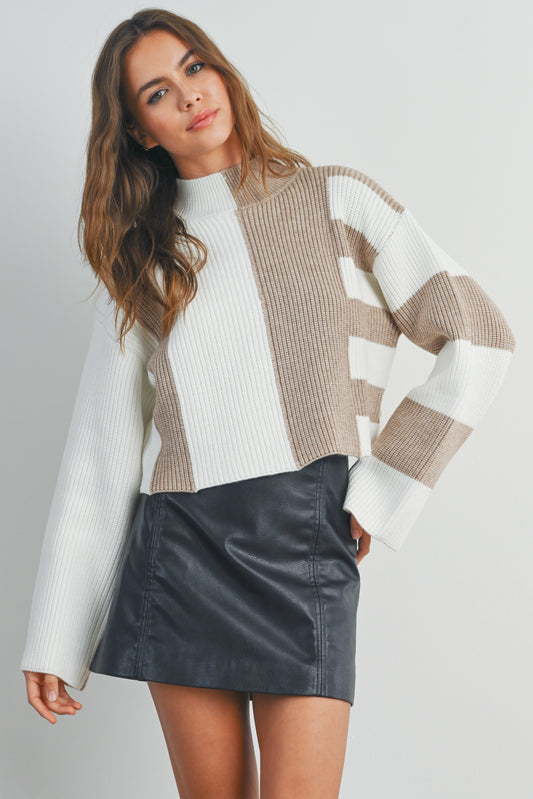 Color Block Sweater