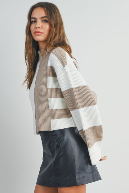 Color Block Sweater