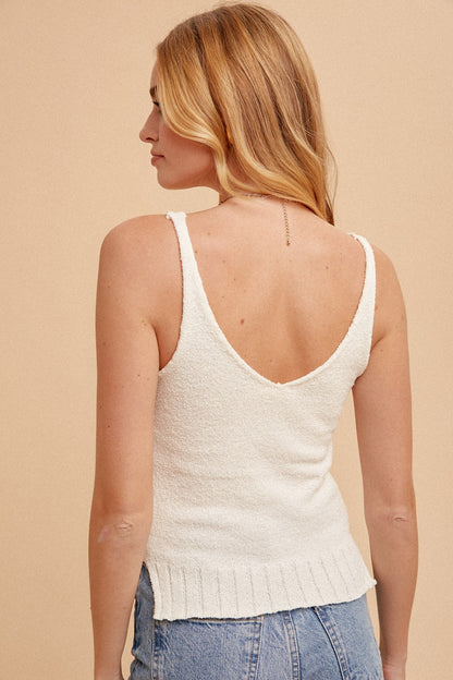 Terry Knit Tank Top