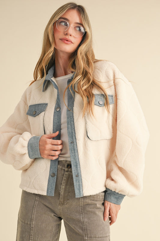 Sherpa Quilt Jacket