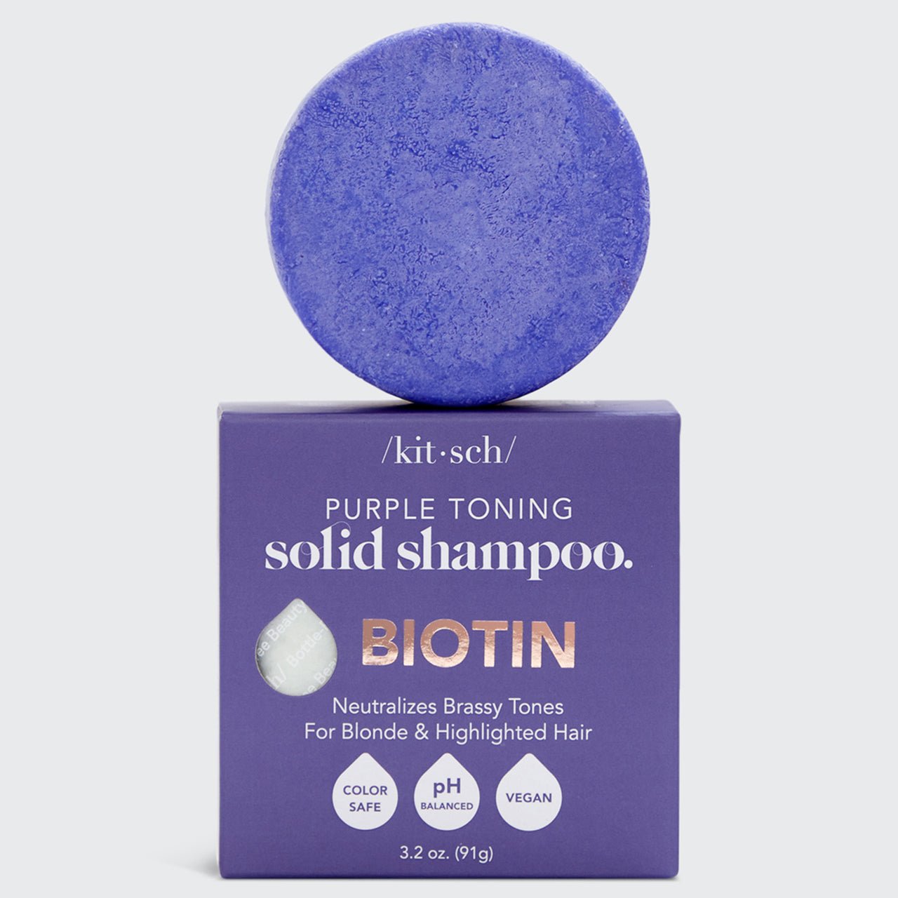 Purple Toning Shampoo Bar
