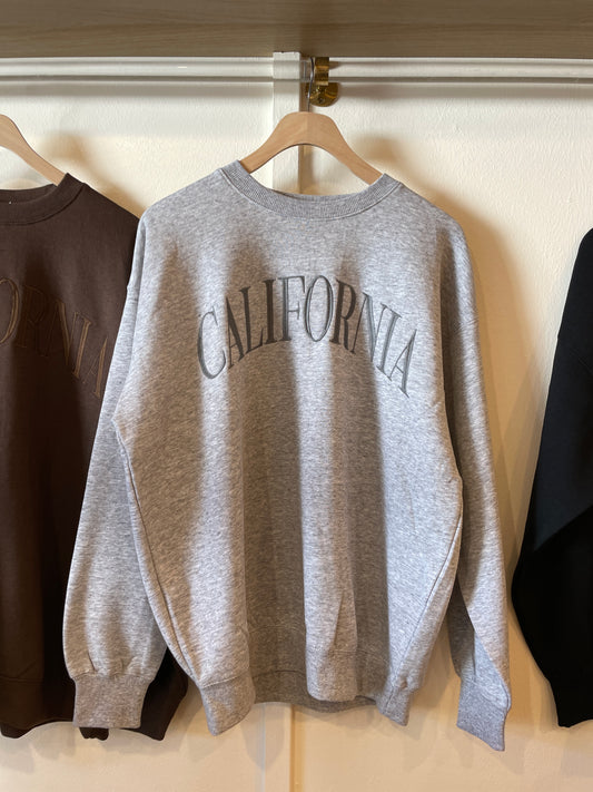 California Sweatshirt in Grey