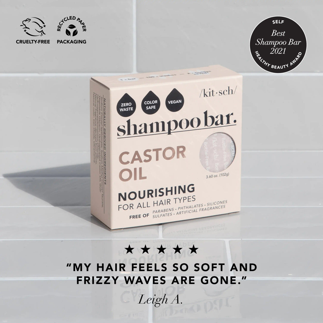 Castor Oil Nourishing Shampoo Bar