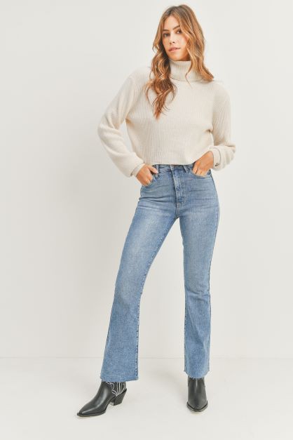 Light Wash Vintage Flares