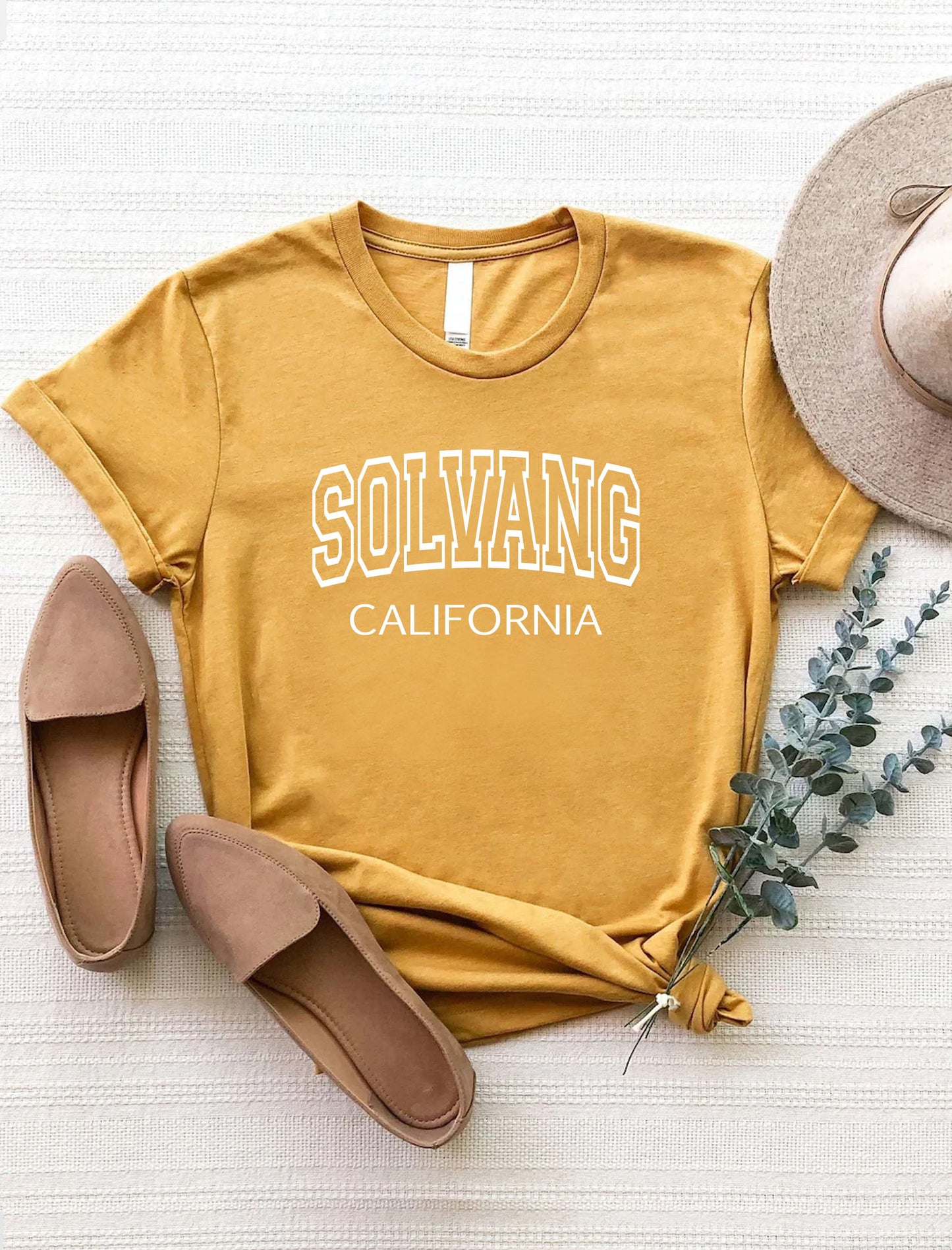 Solvang Tee x Mustard