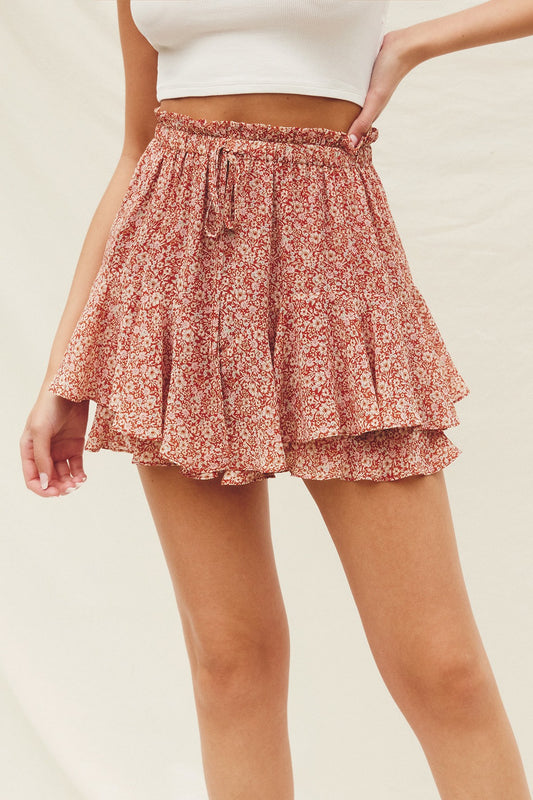 Ditsy Floral Skort