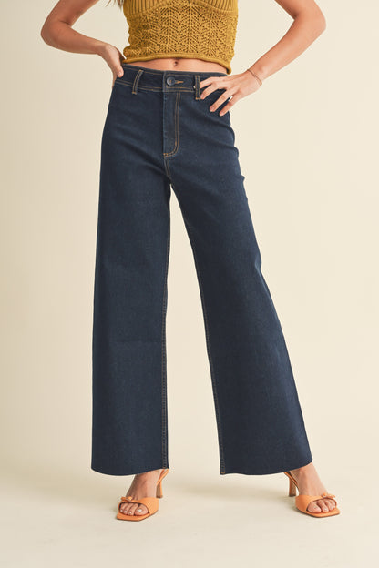 Indigo Wide Leg Pants