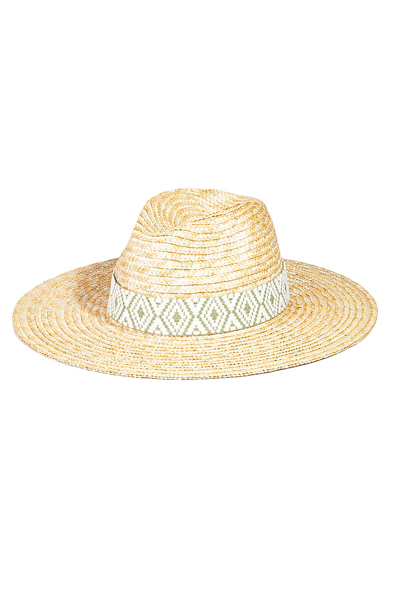 Tribal Band Straw Sun Hat