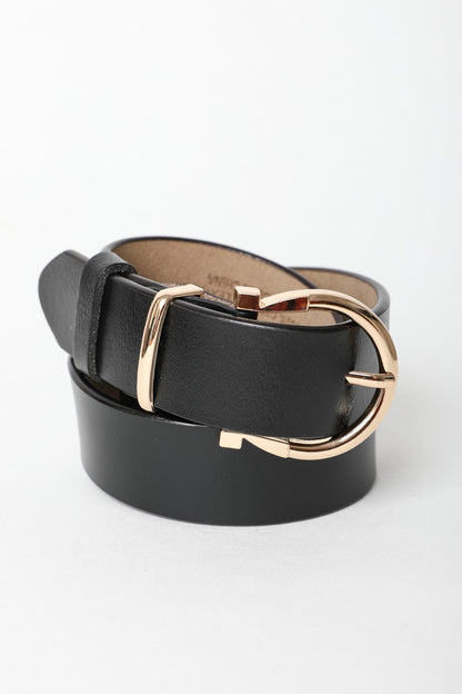 Genuine Leather Horseshoe Belt