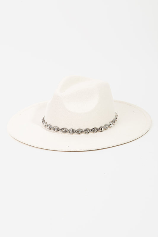 Rhinestone Twist Hat