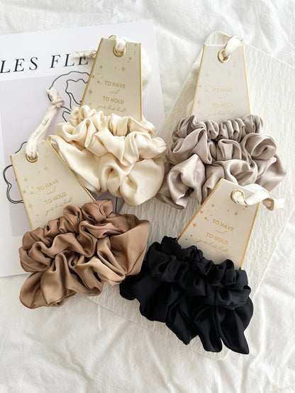 Silk Hair Scrunchies